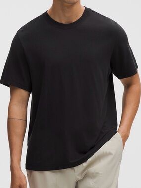 Lululemon Zeroed In Mens Size Large Black Short Sleeve Shirt
